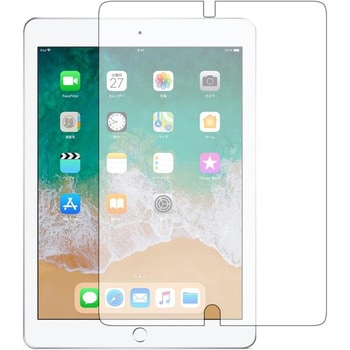 液晶保護フィルム Apple iPad 第5世代 (9.7)、iPad 第6世代 (9.7) 高硬度9H 互換品 メディアカバーマーケット