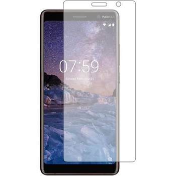 液晶保護フィルム Nokia 7 Plus 高硬度9H ブルーライトカット 互換品 メディアカバーマーケット