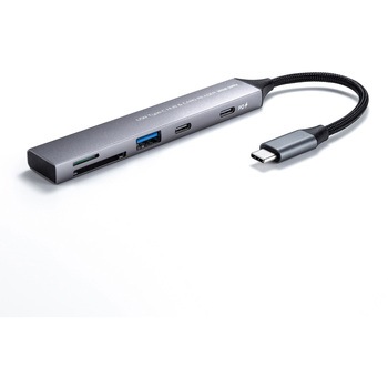 USBハブ USB 5Gbps カードリーダー付き サンワサプライ
