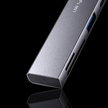 USBハブ USB 5Gbps カードリーダー付き サンワサプライ