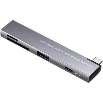 USBハブ USB 5Gbps カードリーダー付き サンワサプライ