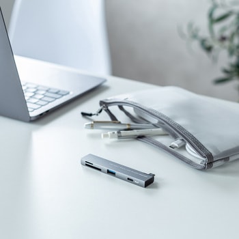 USBハブ USB 5Gbps カードリーダー付き サンワサプライ