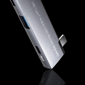 USBハブ USB 5Gbps カードリーダー付き サンワサプライ