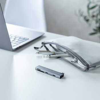 USBハブ USB 5Gbps カードリーダー付き サンワサプライ