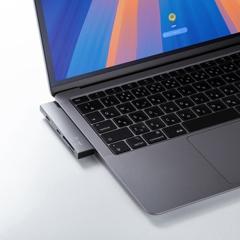 USBハブ USB 5Gbps カードリーダー付き サンワサプライ