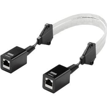 LAN延長ケーブル CAT6A すきま用 サンワサプライ