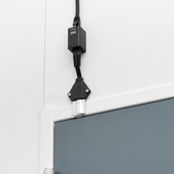 LAN延長ケーブル CAT6A すきま用 サンワサプライ