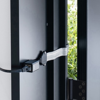 LAN延長ケーブル CAT6A すきま用 サンワサプライ