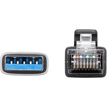 LAN変換ケーブル CAT6 RJ-45/USB A サンワサプライ
