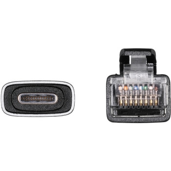 LAN変換ケーブル CAT6 RJ-45/USB TypeC サンワサプライ