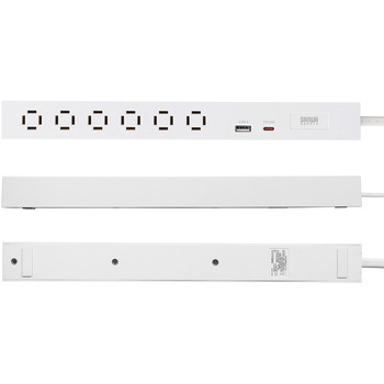 電源タップ スリム PD33W対応 サンワサプライ