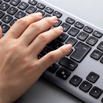 キーボード Bluetooth/ワイヤレス USB サンワサプライ