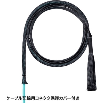 光ファイバケーブル OM3コード集合型 サンワサプライ