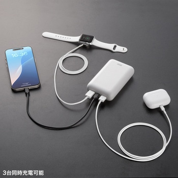 モバイルバッテリー USB PD対応 PD20W サンワサプライ