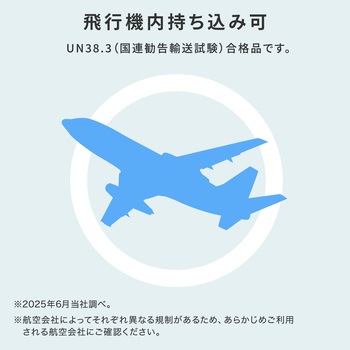 モバイルバッテリー USB PD対応 AC65W/PD45W サンワサプライ