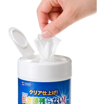 ウェットティッシュ 液晶用 サンワサプライ
