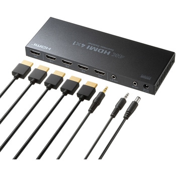 HDMI切替器 4入力1出力 4K対応 サンワサプライ