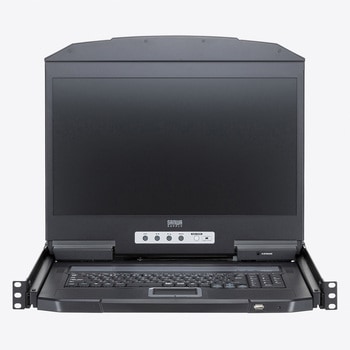 LCDコンソールドロワー スライド USB/HDMI対応 サンワサプライ