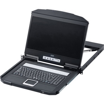 LCDコンソールドロワー スライド USB/HDMI対応 サンワサプライ