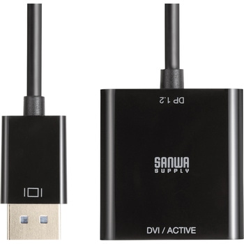 変換アダプタ DisplayPort-DVI Activeタイプ サンワサプライ