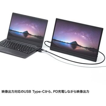 拡張アダプタ USB TypeC PD対応 サンワサプライ