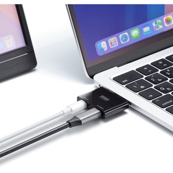 拡張アダプタ USB TypeC PD対応 サンワサプライ