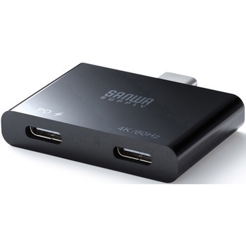 拡張アダプタ USB TypeC PD対応 サンワサプライ