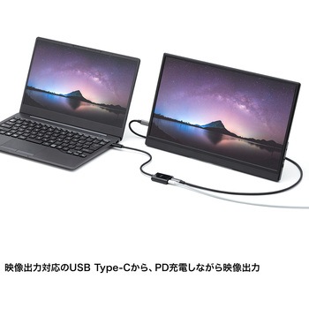 拡張アダプタ USB TypeC PD対応 サンワサプライ