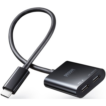 拡張アダプタ USB TypeC PD対応 サンワサプライ