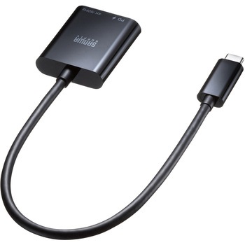 拡張アダプタ USB TypeC PD対応 サンワサプライ