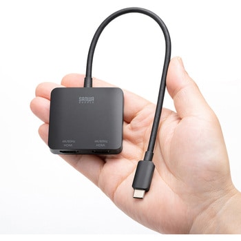 変換アダプタ USB Type C-HDMI サンワサプライ