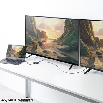 変換アダプタ USB Type C-HDMI サンワサプライ