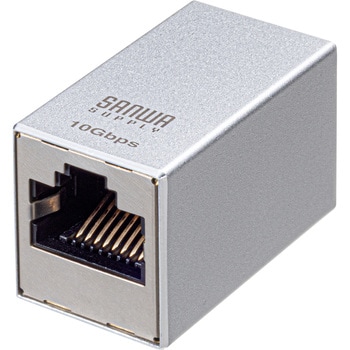 RJ-45用中継アダプタ CAT7 STP サンワサプライ