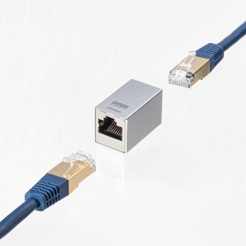 RJ-45用中継アダプタ CAT7 STP サンワサプライ