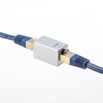 RJ-45用中継アダプタ CAT7 STP サンワサプライ