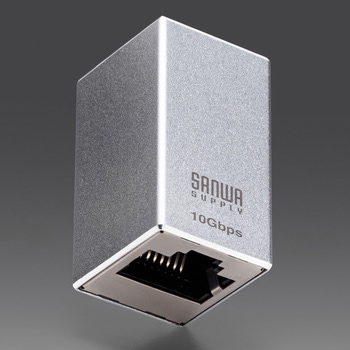 RJ-45用中継アダプタ CAT7 STP サンワサプライ