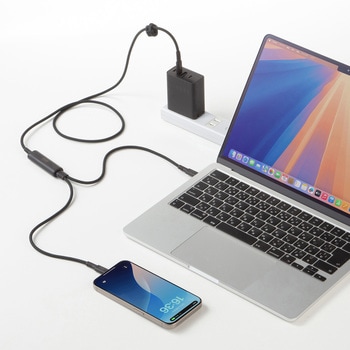 USB TypeCケーブル USB2.0 充電&通信PD100W サンワサプライ