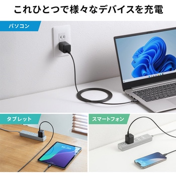 AC充電器 USB PD対応 PD45W サンワサプライ
