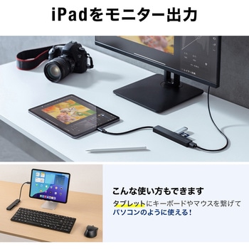 ドッキングハブ USB TypeC HDMIポート付き サンワサプライ