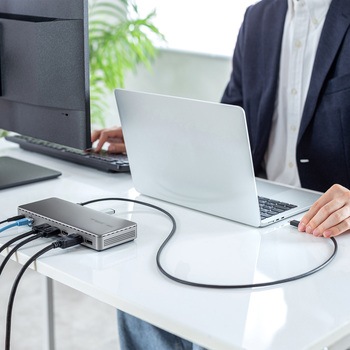 ドッキングステーション USB TypeC サンワサプライ