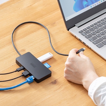ドッキングステーション USB TypeC サンワサプライ