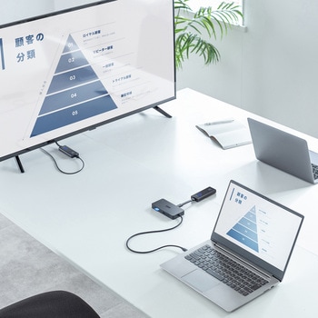 ドッキングステーション USB TypeC サンワサプライ