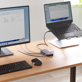 ドッキングステーション USB TypeC サンワサプライ
