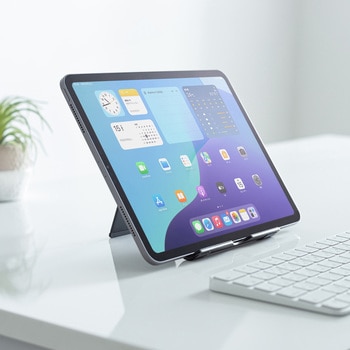 スタンド タブレット用 アルミ サンワサプライ