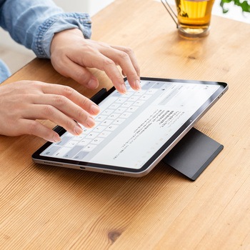 スタンド タブレット用 アルミ サンワサプライ