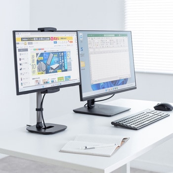 アームスタンド タブレット用 高さ調整タイプ サンワサプライ