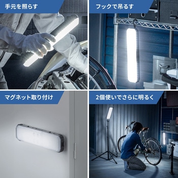 LED投光器 ソーラー充電 三脚付き サンワサプライ