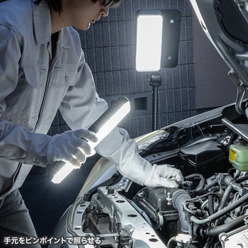 LED投光器 ソーラー充電 三脚付き サンワサプライ