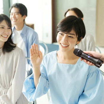 拡声器スピーカー Bluetooth対応 ハンドマイク型 サンワサプライ