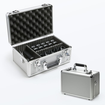 アルミケース ワイヤレスガイド用 サンワサプライ